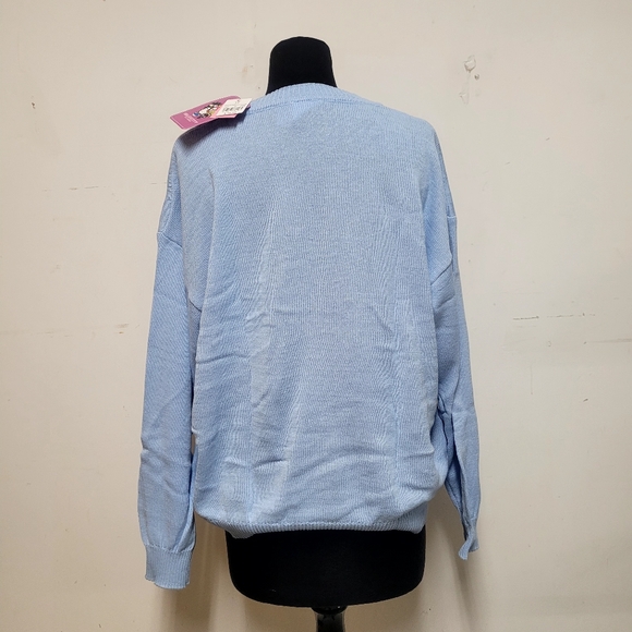 New! Women's Sanrio Cinnamoroll Graphic Sweater - Picture 7 of 10